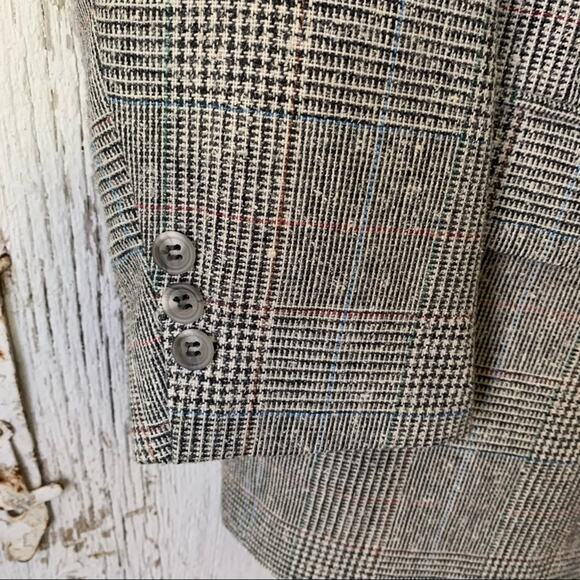 Towncraft Vintage Plaid Blazer Jacket Mens - Picture 4 of 13